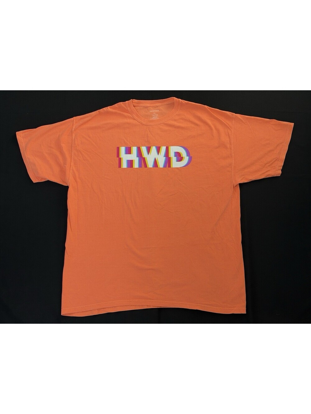 New HWD Halfway Dead Orange Size 2X Shirt